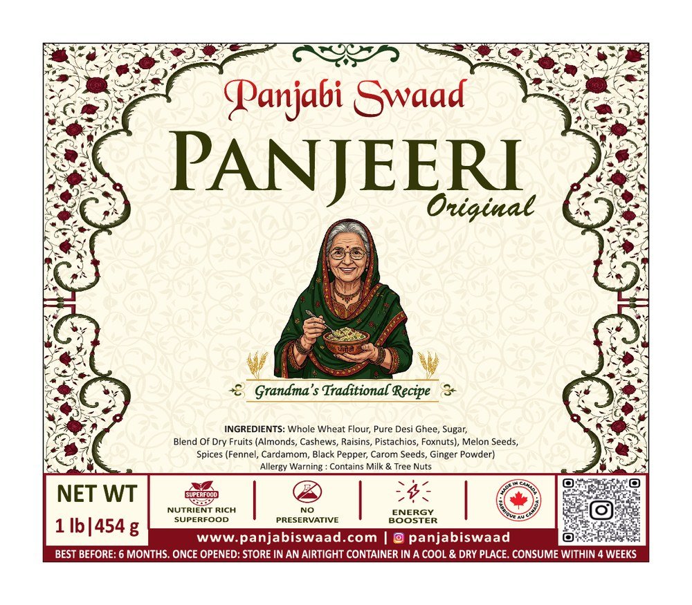 Panjeeri Original — label